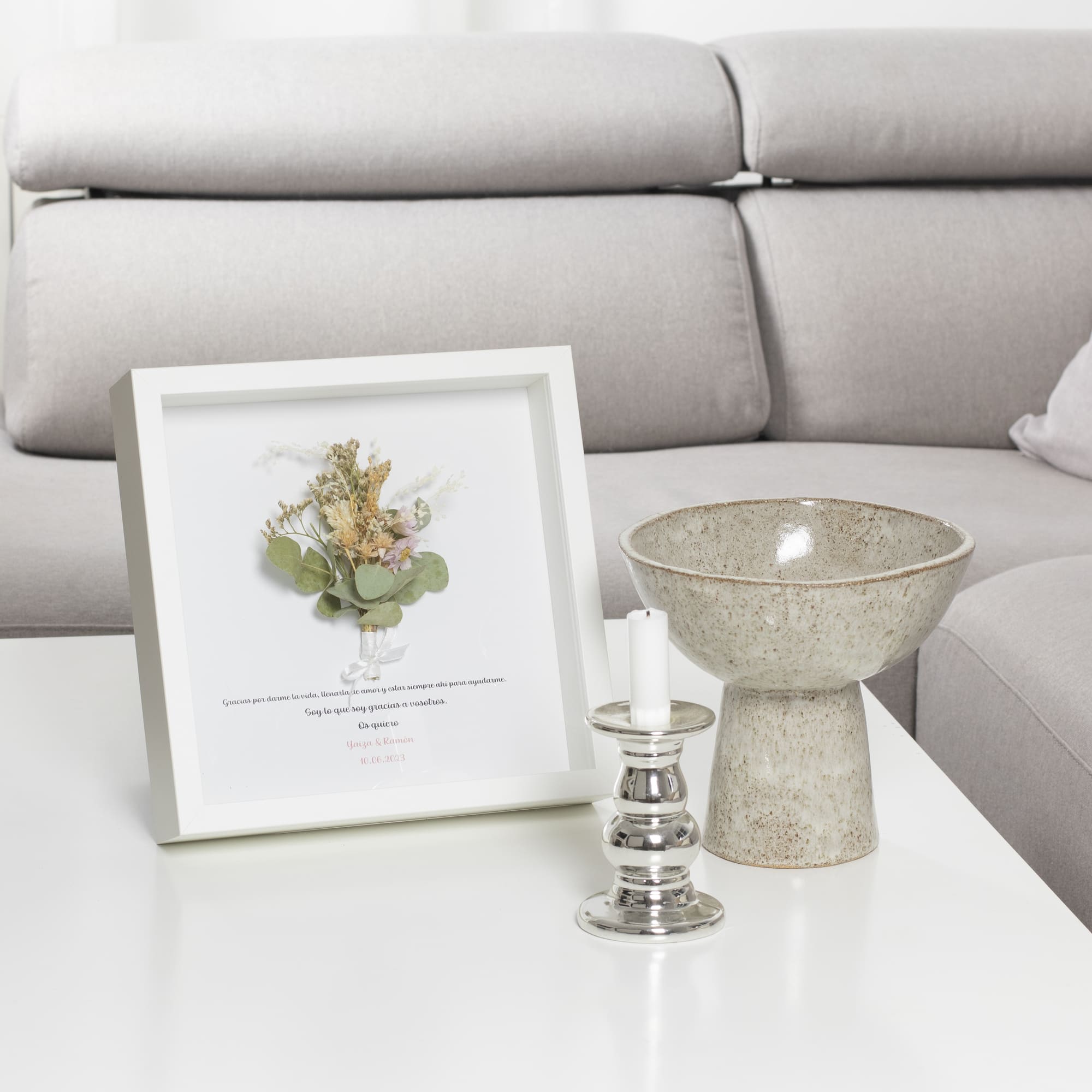 decoracion flores secas